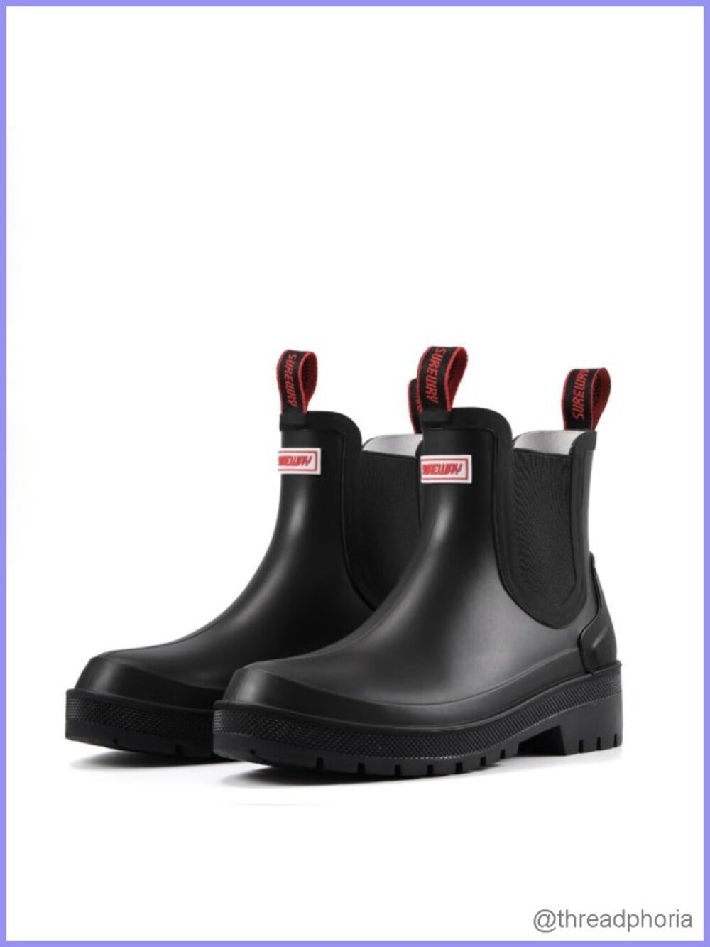 Waterproof Chelsea Ankle Rain Boots Slip Resistant Garden Shoes